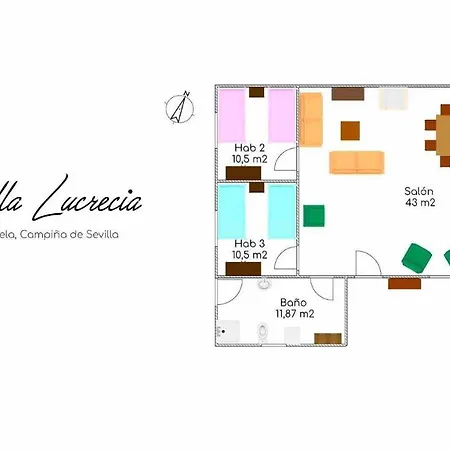 Lucrecia Holiday home La Lantejuela